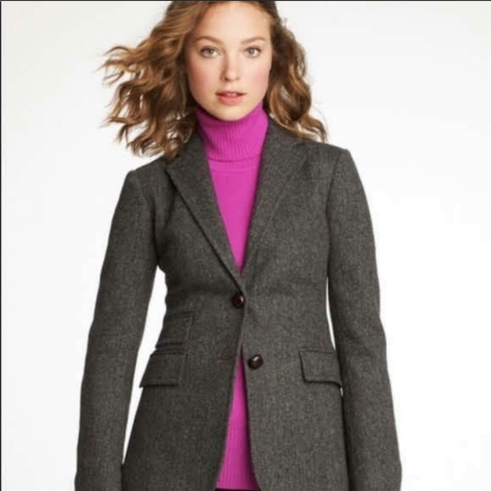 J.Crew 100% Wool Hacking Jacket